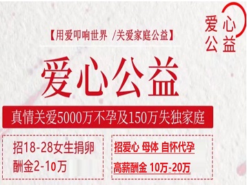 鹿邑捐卵助孕生子 爱心志愿者招募